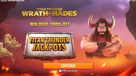 titan thunder wrath of hades um echtgeld spielen Unique bonus & free lucky spins